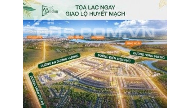 bán đất nền dự án Mansion phía bắc Hội an giá bán 14.7tr/m2